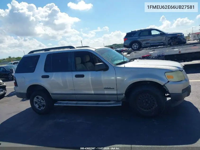 1FMEU62E66UB27581 2006 Ford Explorer Xls