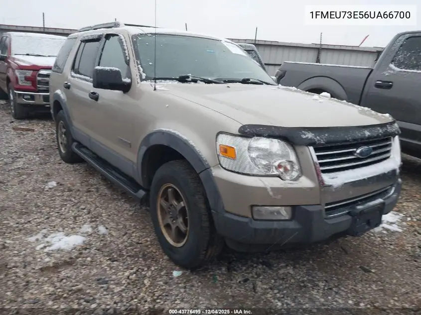1FMEU73E56UA66700 2006 Ford Explorer Xlt