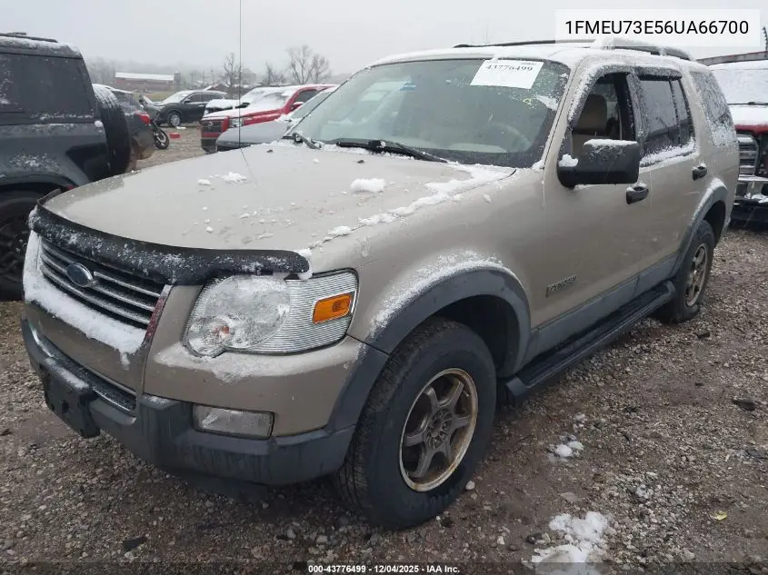 1FMEU73E56UA66700 2006 Ford Explorer Xlt
