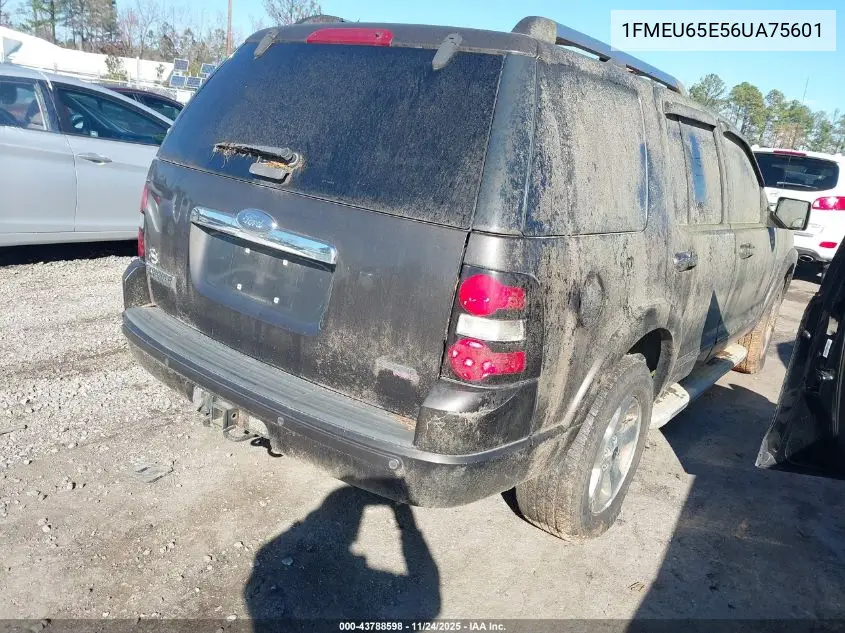 1FMEU65E56UA75601 2006 Ford Explorer Limited