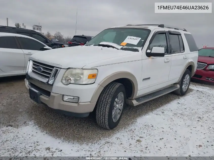 1FMEU74E46UA23626 2006 Ford Explorer Eddie Bauer