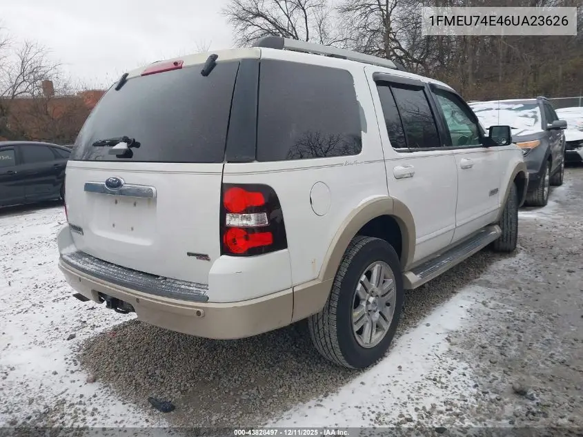 1FMEU74E46UA23626 2006 Ford Explorer Eddie Bauer