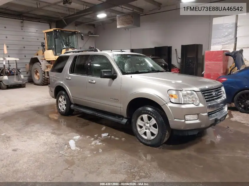 1FMEU73E88UA46542 2008 Ford Explorer Xlt