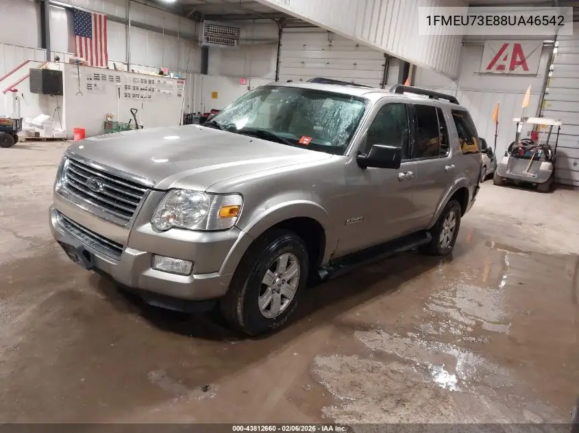 1FMEU73E88UA46542 2008 Ford Explorer Xlt