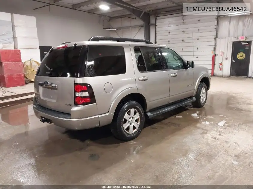 1FMEU73E88UA46542 2008 Ford Explorer Xlt