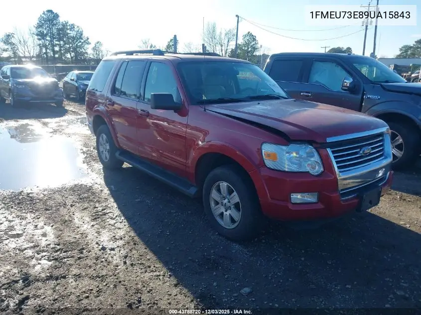 1FMEU73E89UA15843 2009 Ford Explorer Xlt