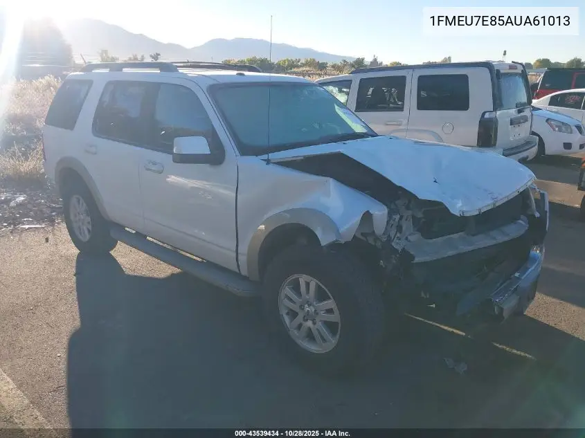 1FMEU7E85AUA61013 2010 Ford Explorer Eddie Bauer