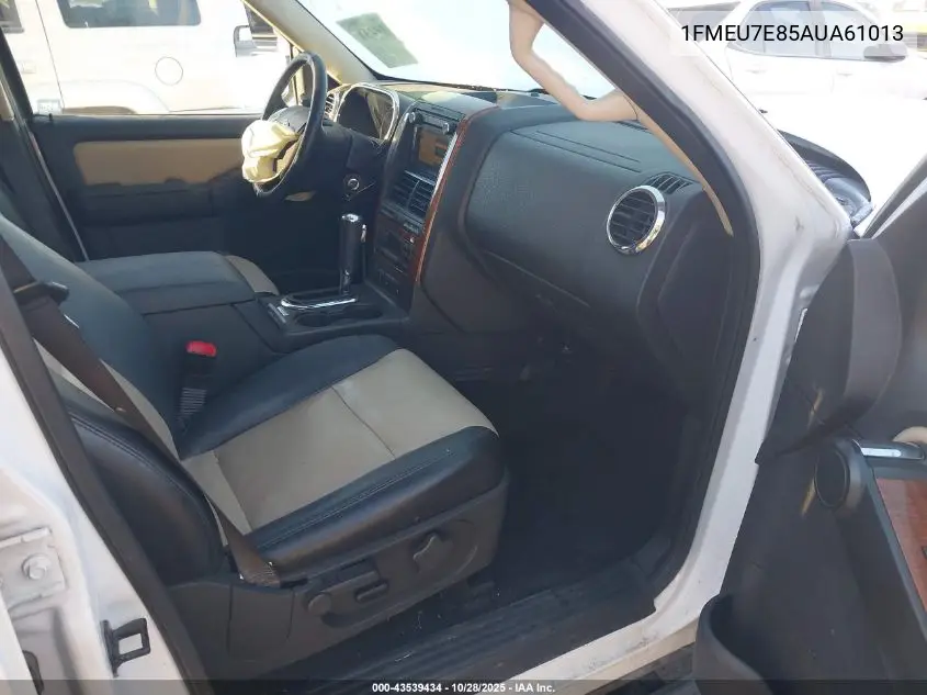 1FMEU7E85AUA61013 2010 Ford Explorer Eddie Bauer