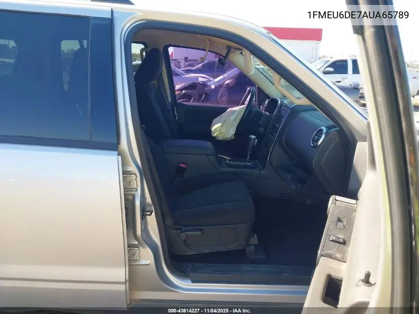 1FMEU6DE7AUA65789 2010 Ford Explorer Xlt