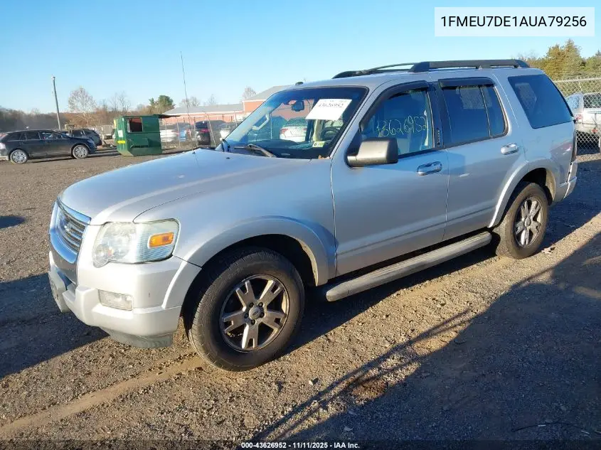 1FMEU7DE1AUA79256 2010 Ford Explorer Xlt