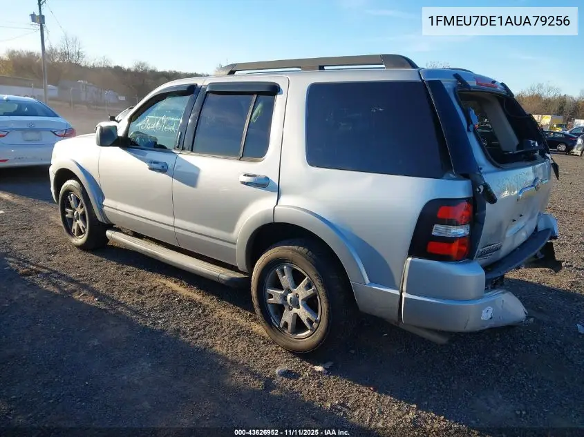 1FMEU7DE1AUA79256 2010 Ford Explorer Xlt