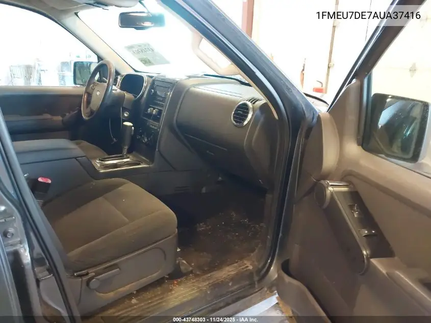 1FMEU7DE7AUA37416 2010 Ford Explorer Xlt