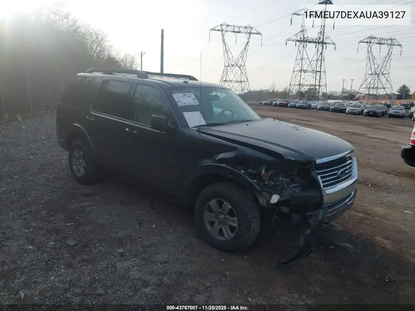 1FMEU7DEXAUA39127 2010 Ford Explorer Xlt