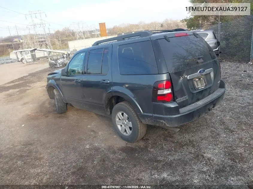 1FMEU7DEXAUA39127 2010 Ford Explorer Xlt