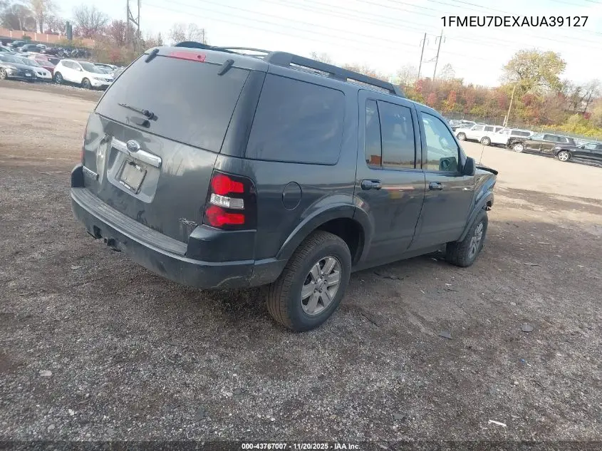 1FMEU7DEXAUA39127 2010 Ford Explorer Xlt