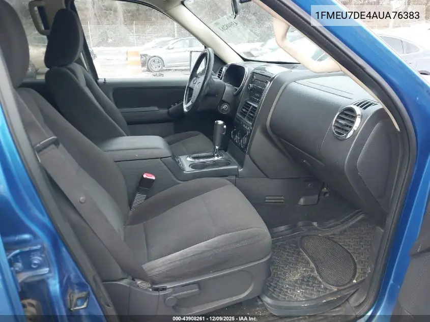1FMEU7DE4AUA76383 2010 Ford Explorer Xlt