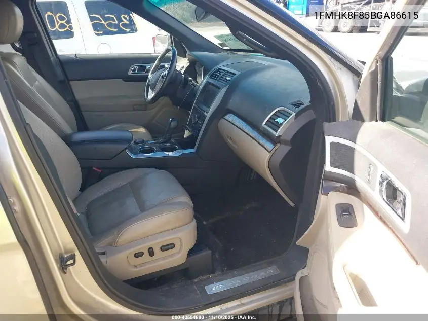 1FMHK8F85BGA86615 2011 Ford Explorer Limited