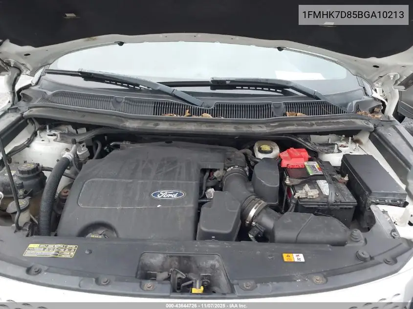 1FMHK7D85BGA10213 2011 Ford Explorer Xlt