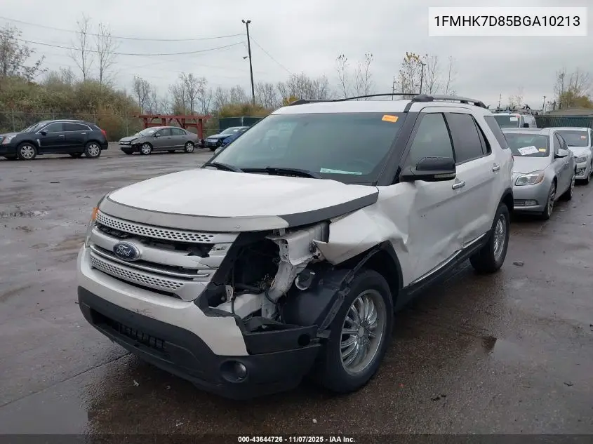 1FMHK7D85BGA10213 2011 Ford Explorer Xlt