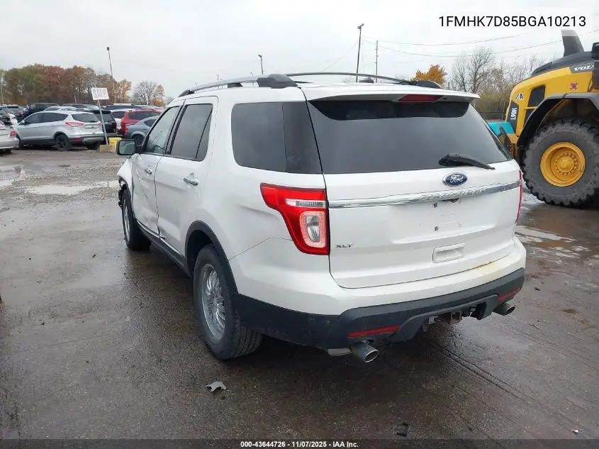 1FMHK7D85BGA10213 2011 Ford Explorer Xlt