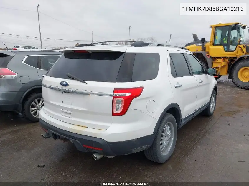1FMHK7D85BGA10213 2011 Ford Explorer Xlt