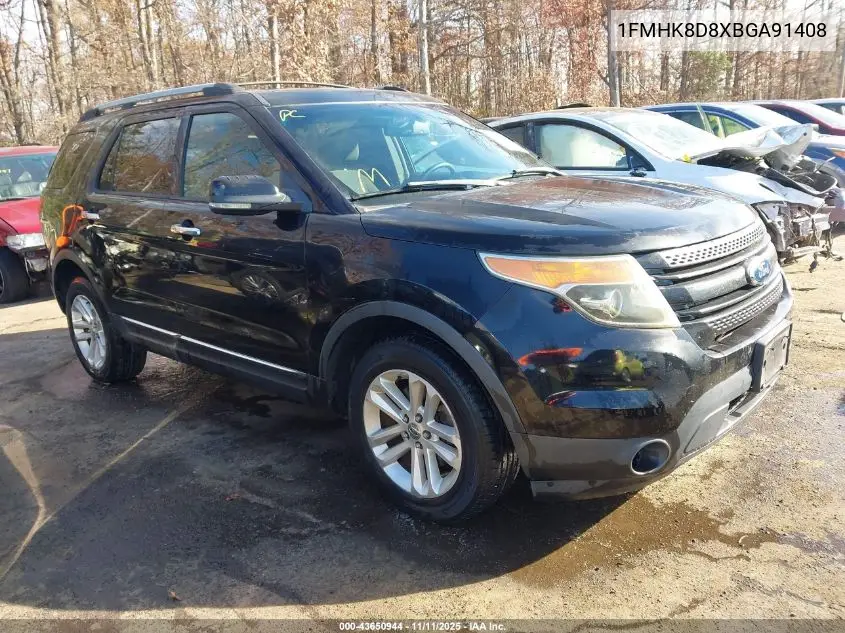 1FMHK8D8XBGA91408 2011 Ford Explorer Xlt