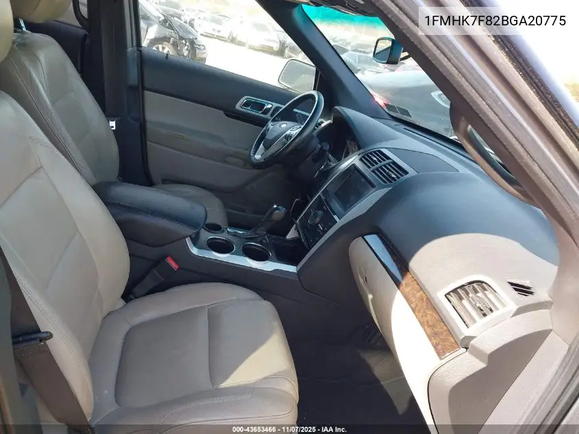 1FMHK7F82BGA20775 2011 Ford Explorer Limited