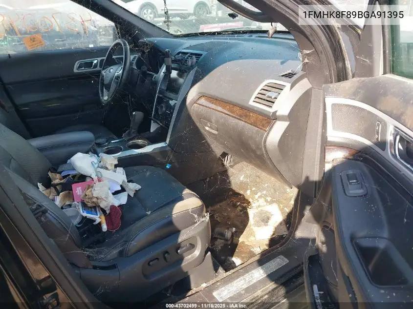 1FMHK8F89BGA91395 2011 Ford Explorer Limited
