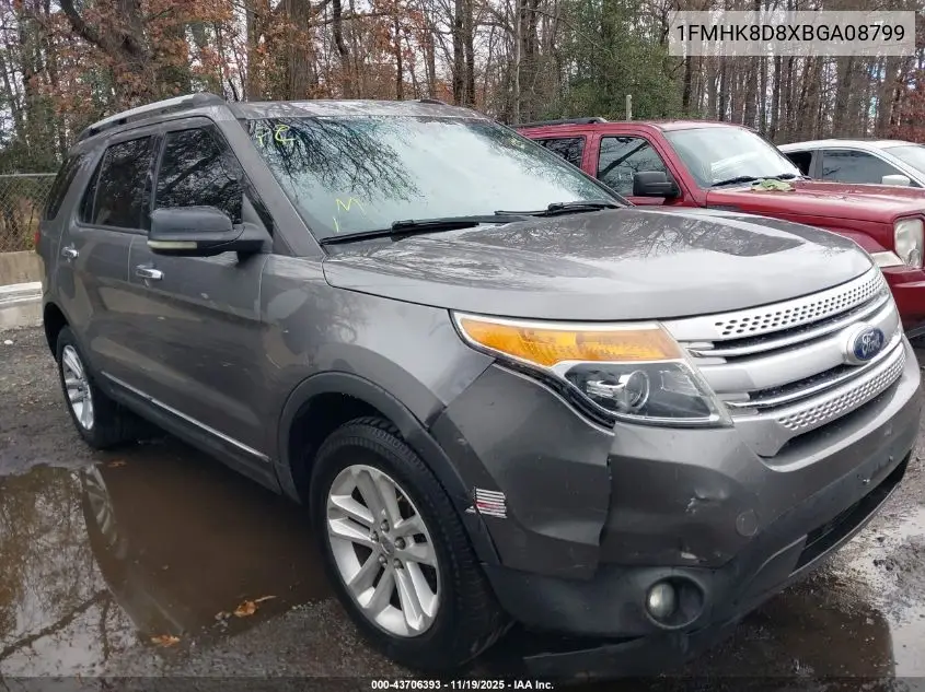 1FMHK8D8XBGA08799 2011 Ford Explorer Xlt