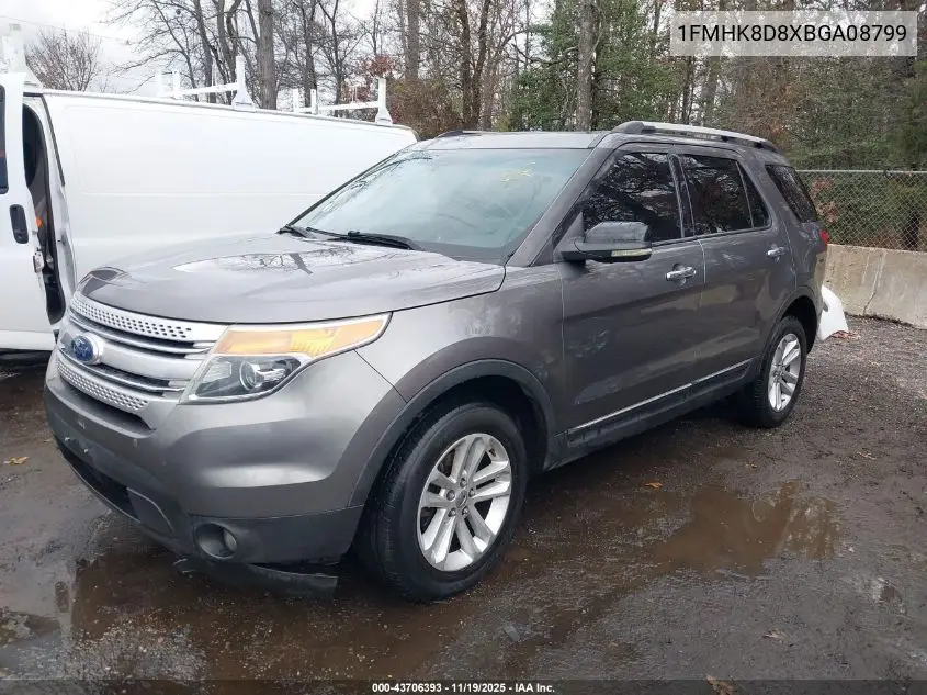 1FMHK8D8XBGA08799 2011 Ford Explorer Xlt