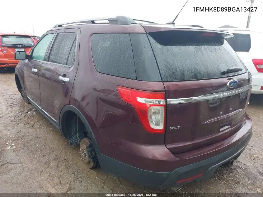 1FMHK8D89BGA13427 2011 Ford Explorer Xlt