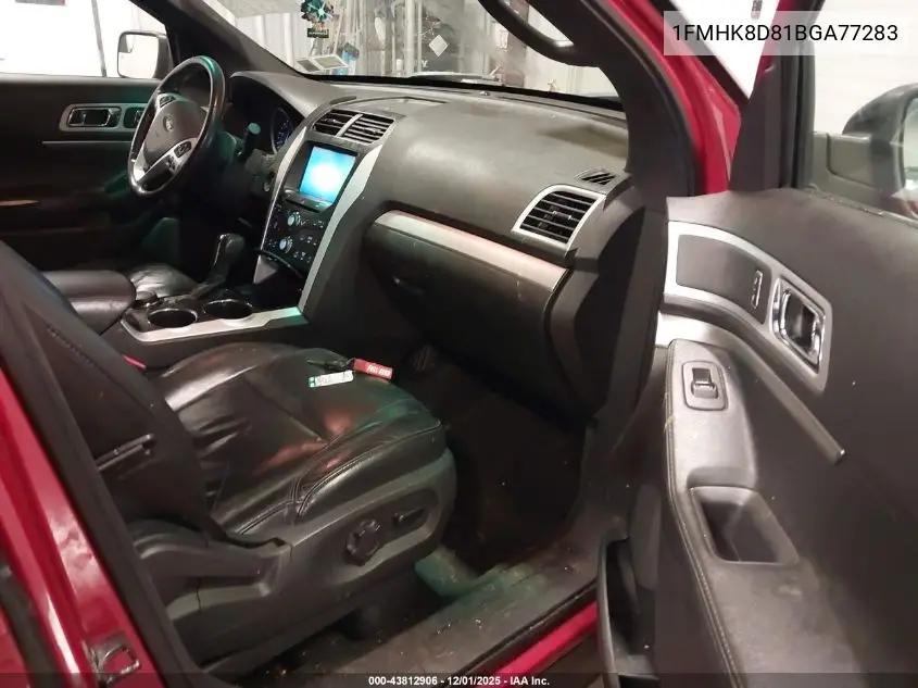 1FMHK8D81BGA77283 2011 Ford Explorer Xlt