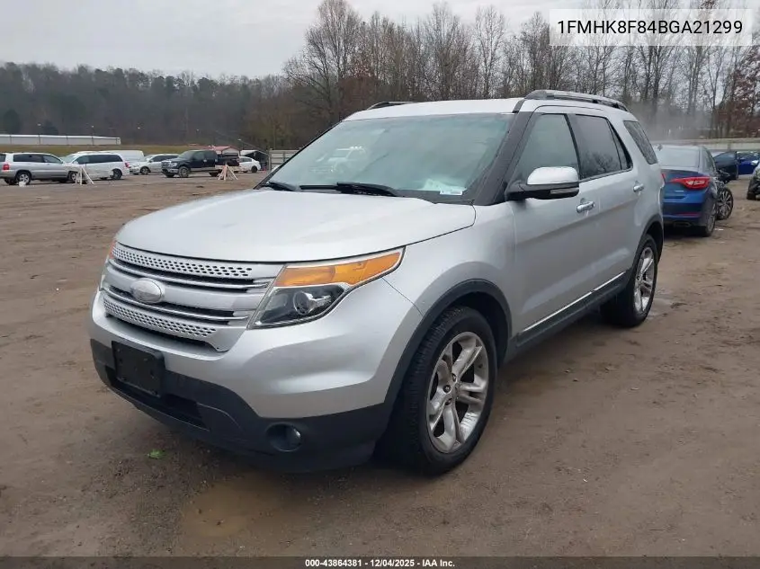 1FMHK8F84BGA21299 2011 Ford Explorer Limited