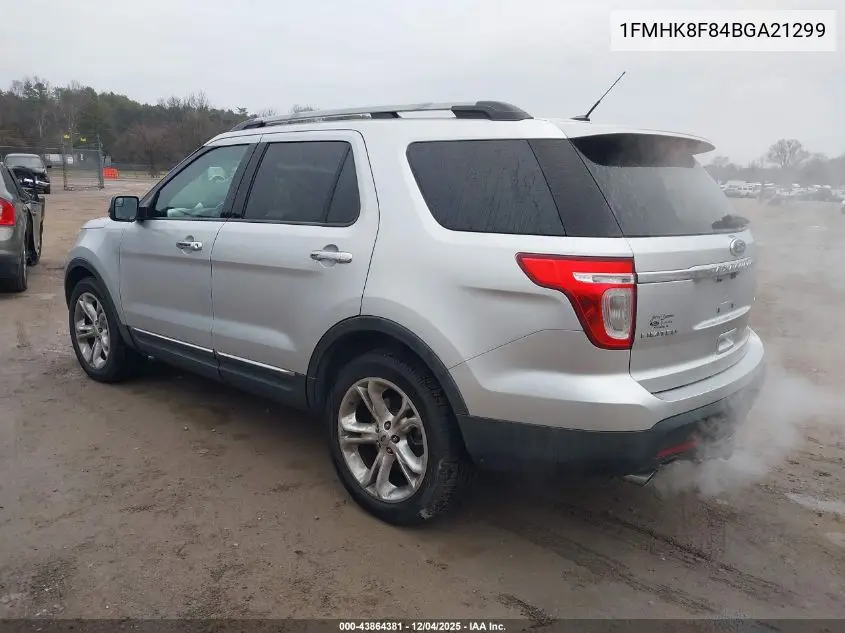 1FMHK8F84BGA21299 2011 Ford Explorer Limited