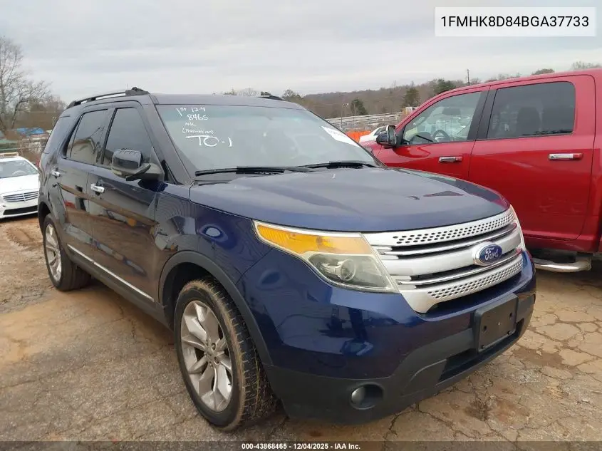 1FMHK8D84BGA37733 2011 Ford Explorer Xlt