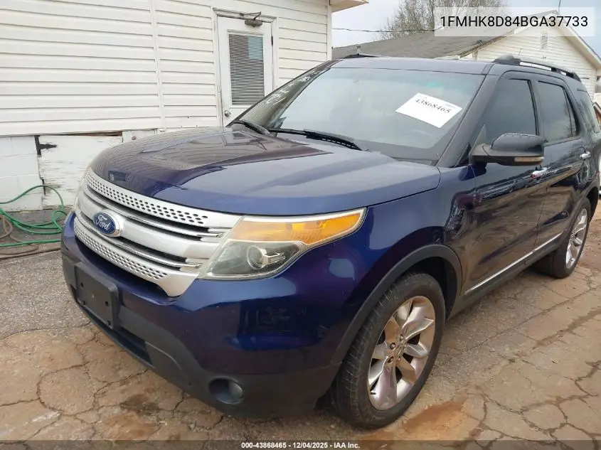 1FMHK8D84BGA37733 2011 Ford Explorer Xlt