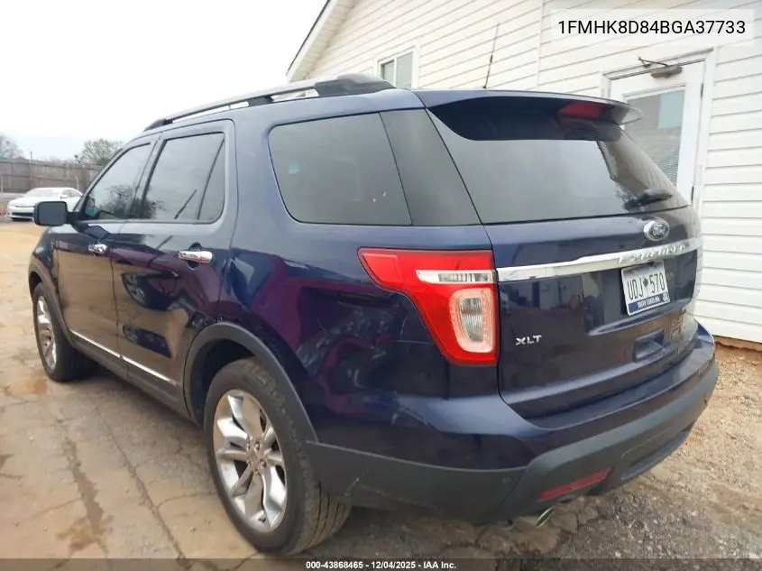 1FMHK8D84BGA37733 2011 Ford Explorer Xlt