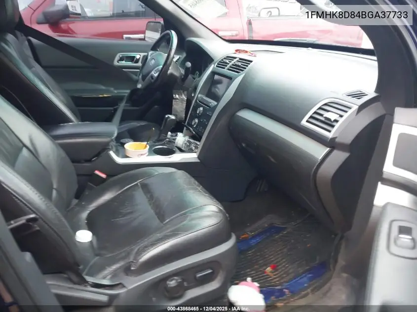 1FMHK8D84BGA37733 2011 Ford Explorer Xlt