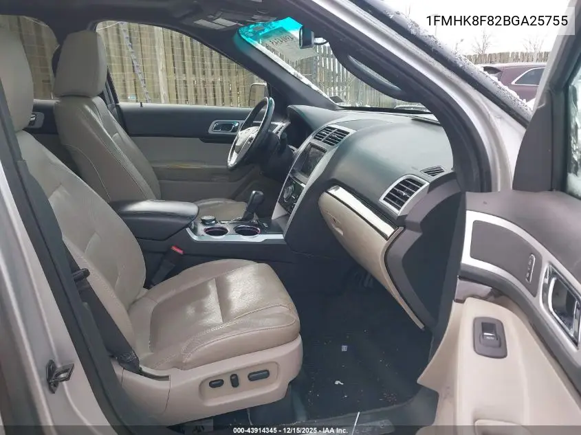 1FMHK8F82BGA25755 2011 Ford Explorer Limited