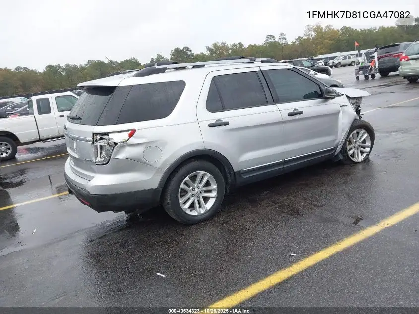1FMHK7D81CGA47082 2012 Ford Explorer Xlt