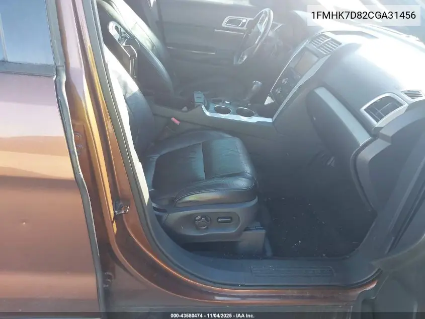1FMHK7D82CGA31456 2012 Ford Explorer Xlt