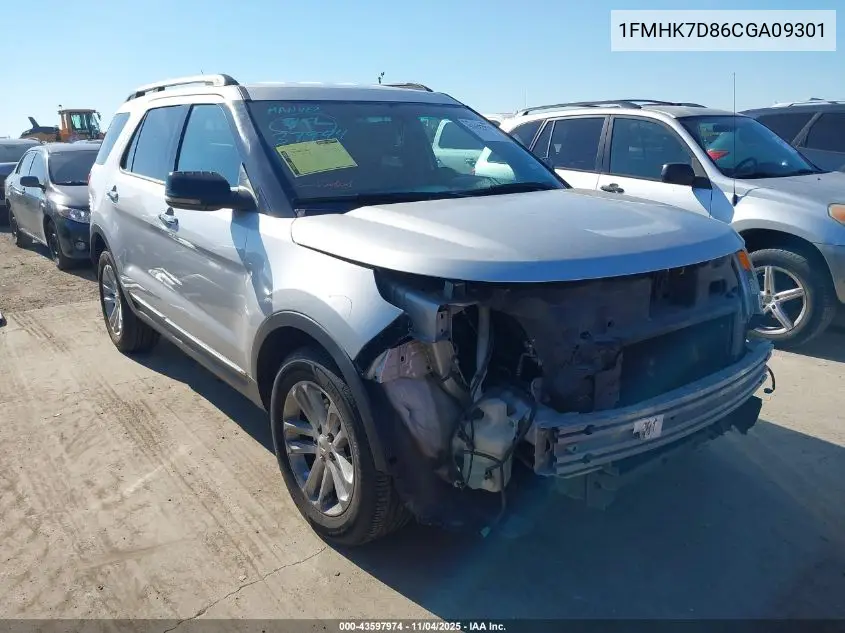 1FMHK7D86CGA09301 2012 Ford Explorer Xlt