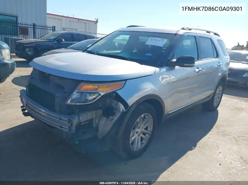 1FMHK7D86CGA09301 2012 Ford Explorer Xlt