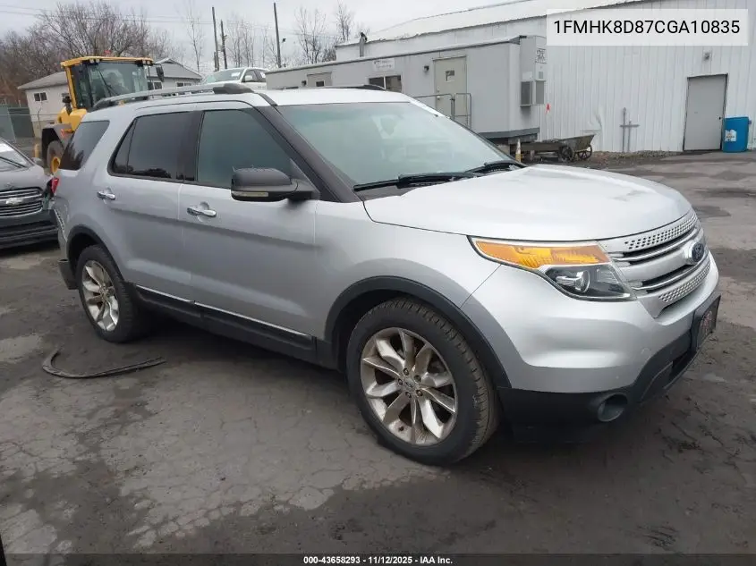 1FMHK8D87CGA10835 2012 Ford Explorer Xlt