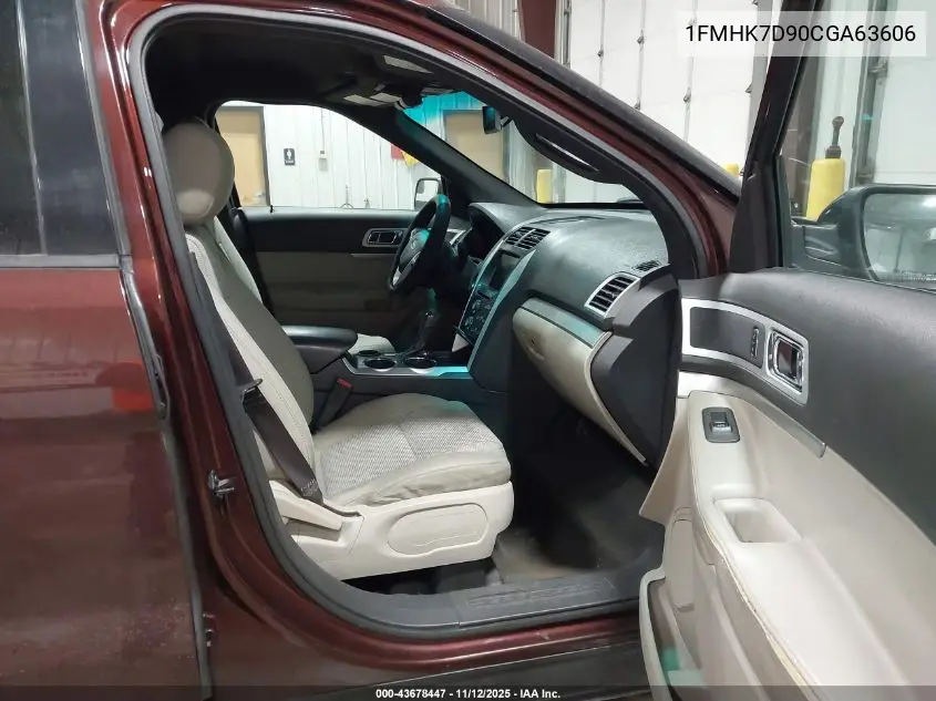 1FMHK7D90CGA63606 2012 Ford Explorer Xlt
