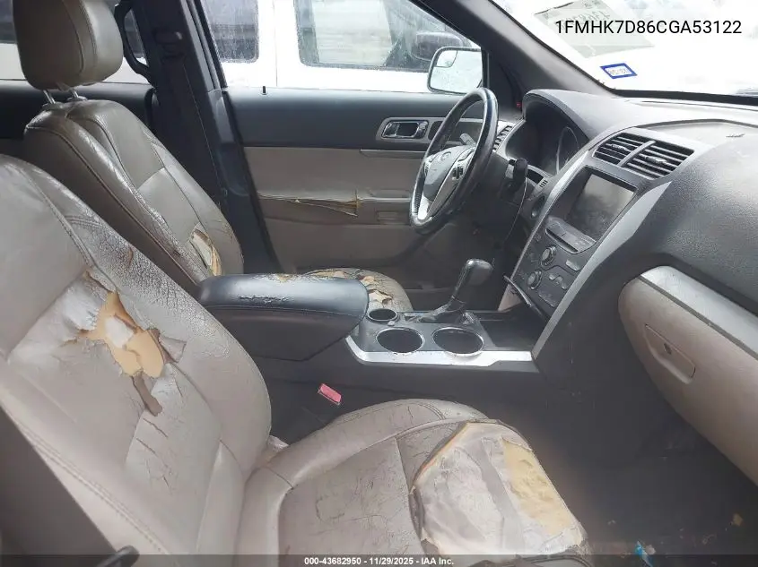 1FMHK7D86CGA53122 2012 Ford Explorer Xlt