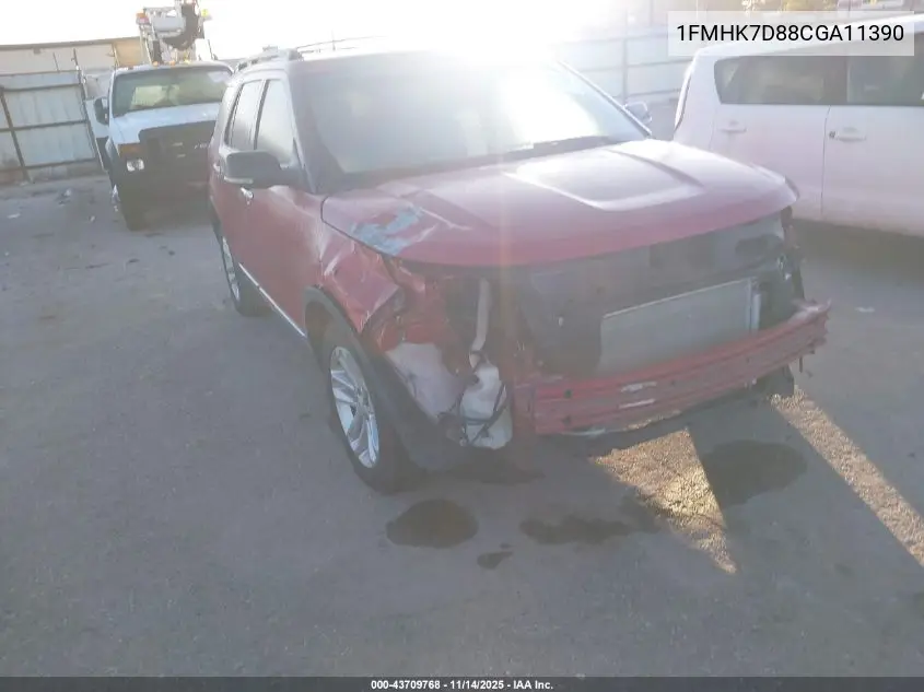 1FMHK7D88CGA11390 2012 Ford Explorer Xlt