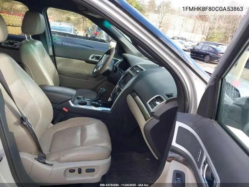 1FMHK8F80CGA53863 2012 Ford Explorer Limited