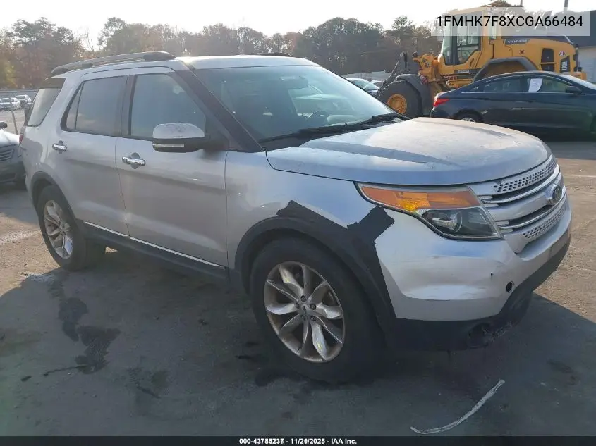 1FMHK7F8XCGA66484 2012 Ford Explorer Limited