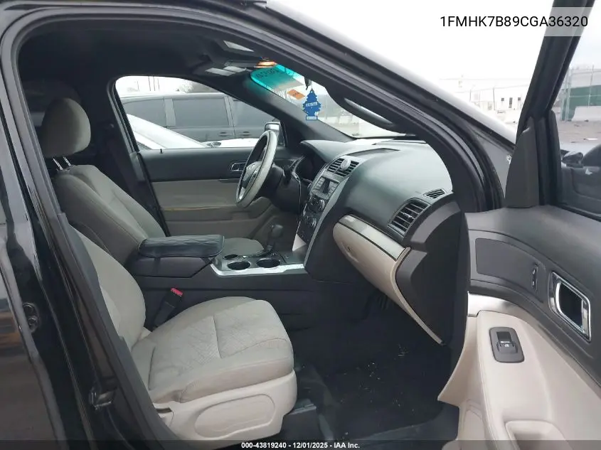 1FMHK7B89CGA36320 2012 Ford Explorer